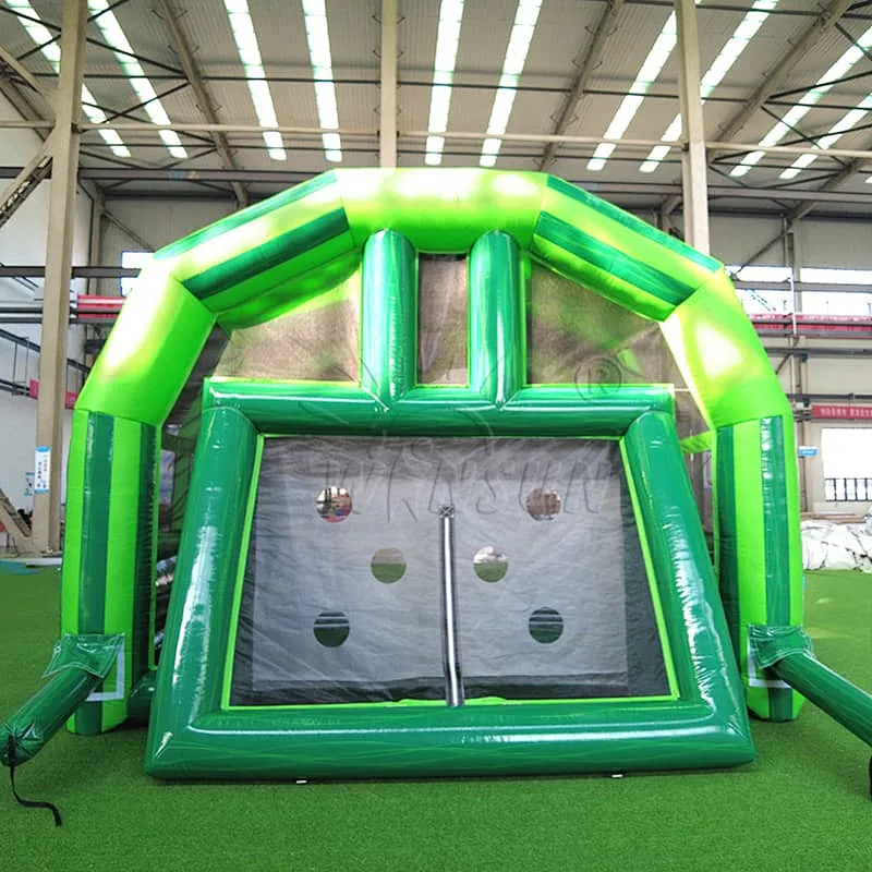 Commercial 2-in-1 Inflatable Soccer Goal Trainer
